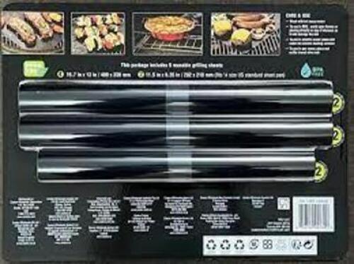 DESCRIPTION: (1) SET OF (6) GRILL MATS BRAND/MODEL: MIU-BBQ RETAIL$: $17.87 EA QTY: 1