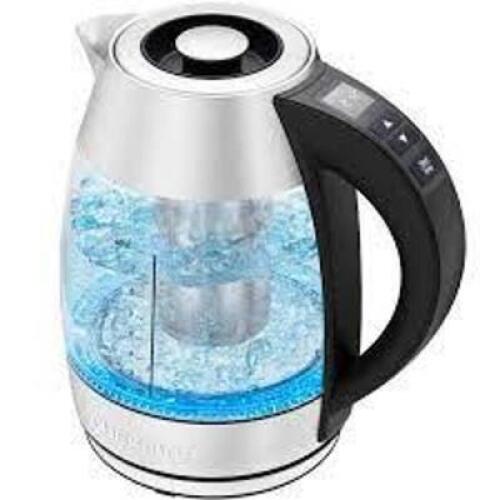 DESCRIPTION: (1) ELECTRIC KETTLEBRAND/MODEL: CHEFMAN # RJ11-17-TCTI-V2INFORMATION:&nbsp;STAINLESSSIZE: 1LRETAIL$: $34.99 EAQTY: 1