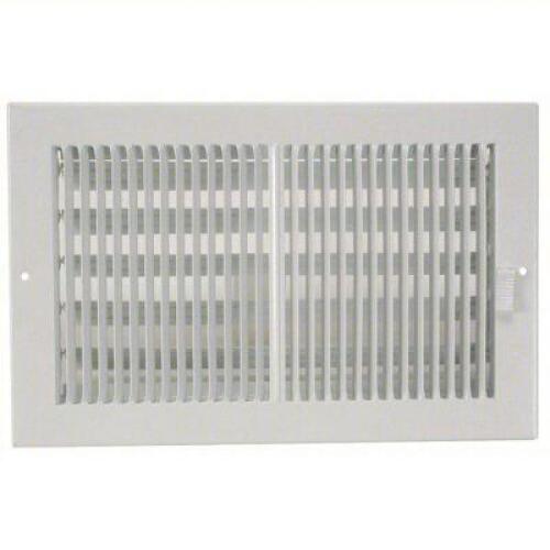 DESCRIPTION: (1) PACK OF (20) SIDEWALL & CEILING REGISTERBRAND/MODEL: PART NUMBER/4MJH7INFORMATION: 2-WAY/WHITESIZE: 9-1/4"X 9-1/4"W X 1.18"DRETAIL$: 230.60 PER PK OF 20QTY: 1