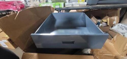 DESCRIPTION: (1) DRAWER ASSEMBLYBRAND/MODEL: EDSAL #MDA-101INFORMATION: GRAYSIZE: 5 DRAWERRETAIL$: $157.00 EAQTY: 1