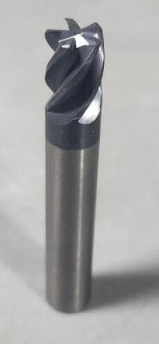 DESCRIPTION: (1) SOLID CARBIDE CORNER RADIUS END MIL BRAND/MODEL: ACCUPRO 87659603 SIZE: 1/2" DIA 5/8" LOC RETAIL$: $96.53 QTY: 1