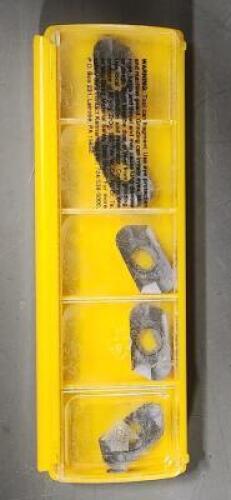 DESCRIPTION: (5) EDCT CARBIDE MILLING INSERT BRAND/MODEL: KENNAMETAL EDCT 180540PDERLD RETAIL$: $18.13 PER INSERT QTY: 5
