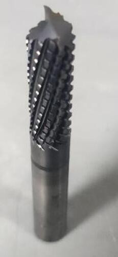 DESCRIPTION: (1) SOLID CARBIDE DIAMOND PATTERN ROUTER BIT BRAND/MODEL: OSG 20611516 SIZE: 0.375" DIA 1.125" LOC 3/8" SD RETAIL$: $376.01 QTY: 1