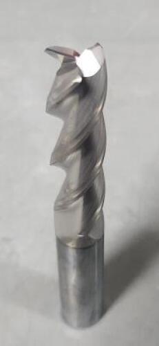 DESCRIPTION: (2) SOLID CARBIDE FINISHING END MILL BRAND/MODEL: MA FORD 10627 SIZE: 1/2"D 2" LOC .030 RAD RETAIL$: 112.20 EA QTY: 2