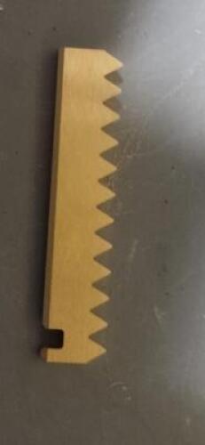 DESCRIPTION: (3) CARBIDE THREAD MILL INSERTS BRAND/MODEL: MADE IN USA 95516050 SIZE: 38B8UN RETAIL$: 57.49 PER INSERT QTY: 3