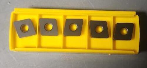 DESCRIPTION: (10) CNMA CARBIDE MILLING INSERTS BRAND/MODEL: KENNMETAL CNMA 16 06 16 RETAIL$: $25.01 PER INSERT QTY: 10