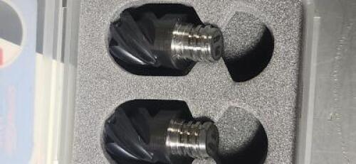 DESCRIPTION: (2) CHIPSURFER END MILL TIPS BRAND/MODEL: INGERSOLL 48D5037T8RD01 IN2005 SIZE: 1/2"DIA RETAIL$: 117.00 EA QTY: 2