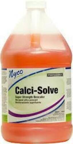 DESCRIPTION: (1) SUPER STREGTH DESCALER BRAND/MODEL: NU-CALGON CALCI-SOLVE SIZE: 1 GALLON RETAIL$: $30.00 EA QTY: 1