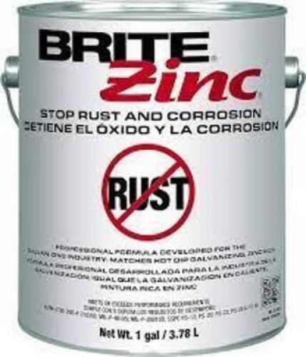 DESCRIPTION: (1) RUST STOP BRAND/MODEL: BRITE ZINC SIZE: 1 GALLON RETAIL$: $254.00 EA QTY: 1