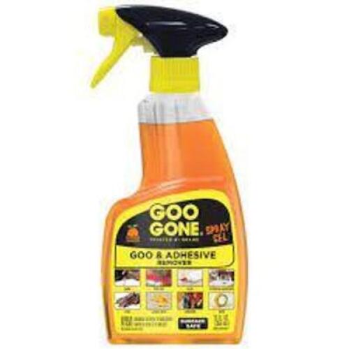 DESCRIPTION: (6) GOO AND ADHESIVE REMOVER BRAND/MODEL: GOO GONE SIZE: 12 FL OZ RETAIL$: $10.00 EA QTY: 6