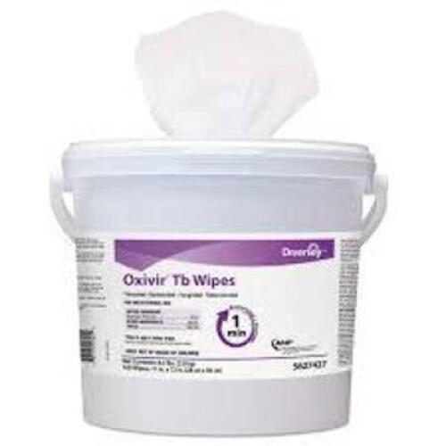 DESCRIPTION: (2) TUBS OF DISINFECTING WIPES BRAND/MODEL: OXIVIR TB WIPES RETAIL$: $184.57 EA QTY: 2