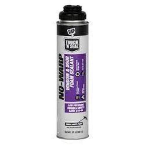 DESCRIPTION: (2) WINDOW AND DOOR FOAM SELANT BRAND/MODEL: NO-WARP TOUCH N SEAL SIZE: 20 OZ RETAIL$: $9.94 EA QTY: 2