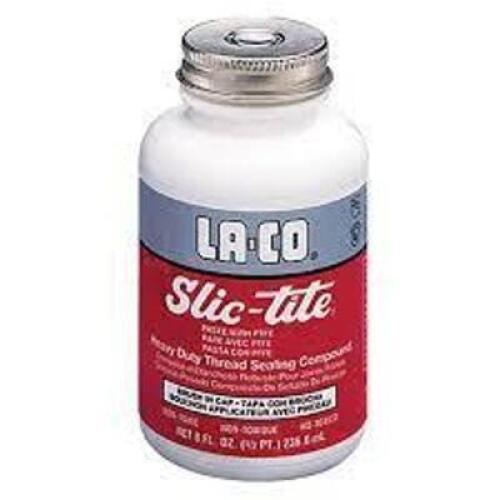 DESCRIPTION: (2) HEAVY DUTY THREAD SEALING COMPOUND BRAND/MODEL: LACO SLIC TITE SIZE: 1/2 PINT RETAIL$: $15.99 EA QTY: 2