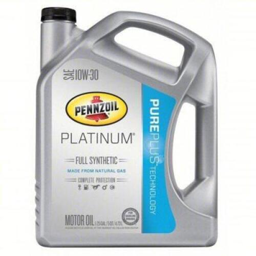 DESCRIPTION: (1) FULL SYNTHETIC ENGINE OILBRAND/MODEL: PENZOIL PLATINUM #33GR06INFORMATION:&nbsp;10W30SIZE: 1.25 GALRETAIL$: $35.99 EAQTY: 1