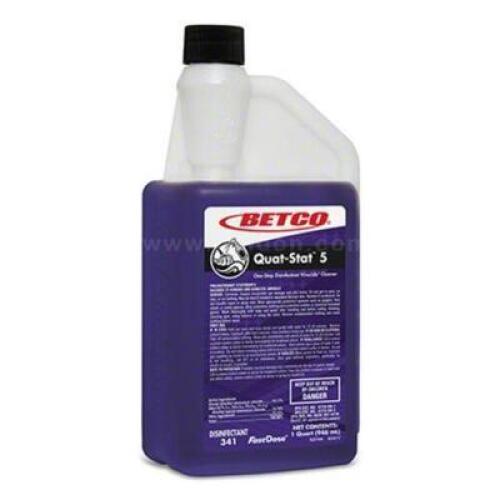 DESCRIPTION: (6) QUAT STAT DISINFECTANT CLEAER BRAND/MODEL: BETCO SIZE: 32 OZ RETAIL$: $28.18 EA QTY: 6