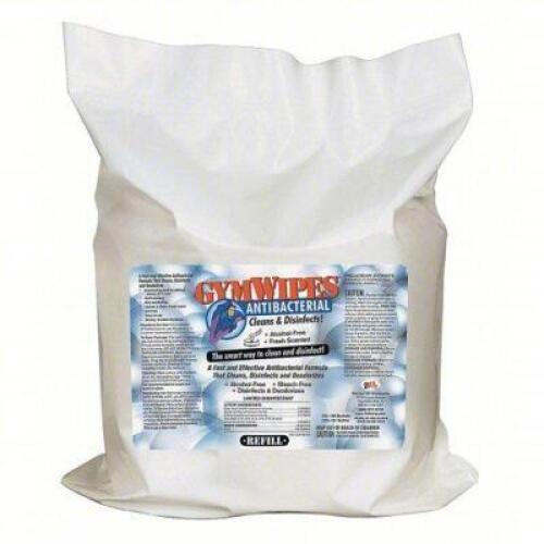 DESCRIPTION: (2) PACK OF (700) GYM WIPE ANTIBACTERIAL REFILLBRAND/MODEL: GYM WIPES #4LFA5RETAIL$: $75.00 EAQTY: 2