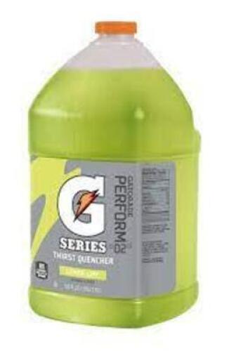 DESCRIPTION: (2) SPORTS DRINK CONCENTRATEBRAND/MODEL: GATORADEINFORMATION:&nbsp;LEMON LIMESIZE: 1 GALLONRETAIL$: $17.17 EAQTY: 2