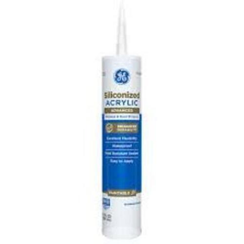 DESCRIPTION: (6) MULTI-PURPOSE WINDOW ADN DOOR CAULKBRAND/MODEL: GE SILICONIZED ACRYLICSIZE: 10 OZRETAIL$: $7.84 EAQTY: 6