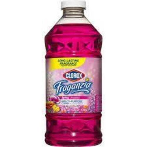 DESCRIPTION: (1) MULTI PRUPOSE CLEANERBRAND/MODEL: CLOROX FRAGANZIAINFORMATION:&nbsp;SPRING SCENTSIZE: 1 GALLONRETAIL$: $18.45 EAQTY: 1