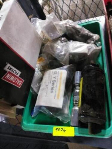 DESCRIPTION: (1) TRAY OF MISC ITEMS BRAND/MODEL: TRAY NOT INCLUDED INFORMATION: MUST COME INSPECT QTY: 1