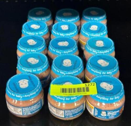 (15) JARS OF BEEF AND GRAVY BABY FOOD