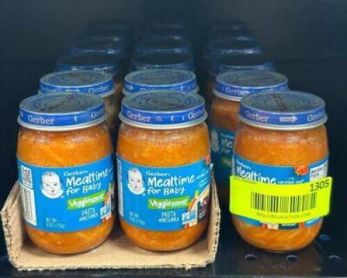 (19) JARS OF PASTA MARINARA BABY FOOD