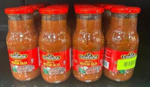 (16) JARS OF MEXICAN SALSA