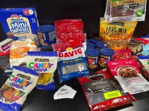 ASSORTED FOOD BAGGED SNACKS AS SHOWN
