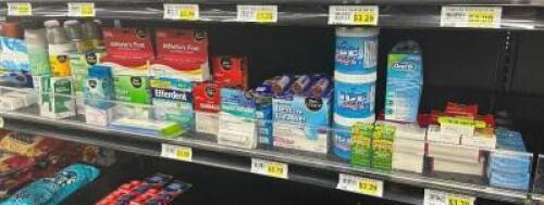 ASSORTED HEALTH PRODUCTS AS SHOWN