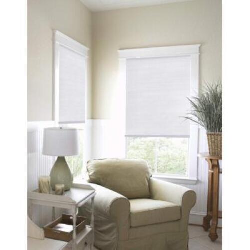 Shadow White Cordless Blackout Cellular Shade - 48 in. W x 60 in. L