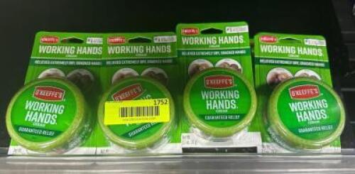(8) CONTAINERS OF WORKING HANDS
