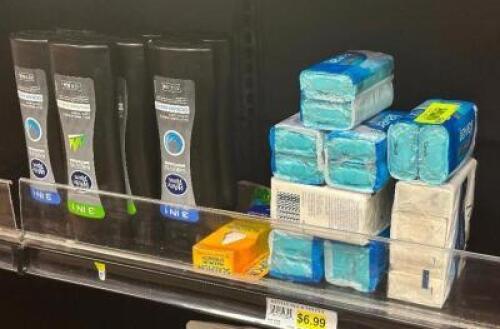 (18) PACKS OF ASSORTED SOAP