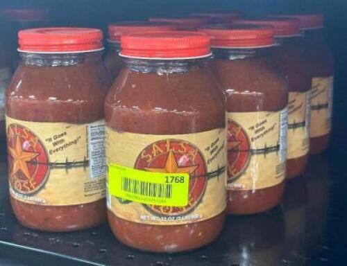 (8) JARS OF SALSA