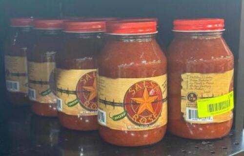 (8) JARS OF SALSA
