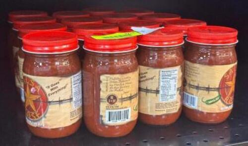 (16) JARS OF SALSA