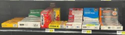 (58) BOXES OF ASSORTED HEALTH PRODUCTS
