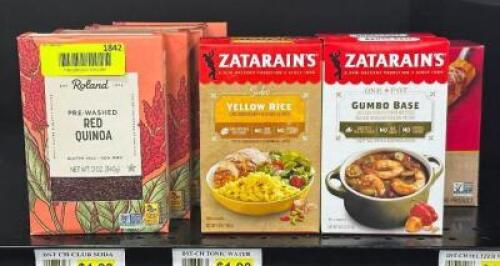 (10) BOXES OF ASSORTED RICE MIX