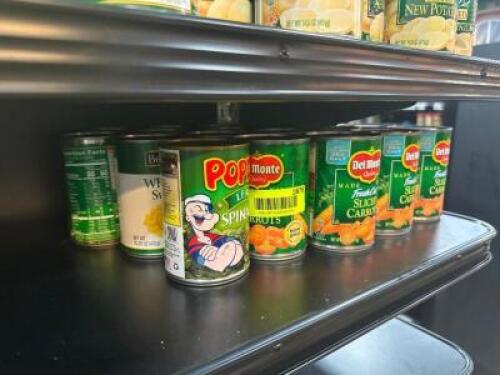 (15) CANS OF ASSORTED VEGETABLES