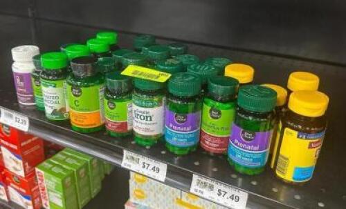 (27) BOTTLES OF ASSORTED VITAMINS