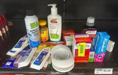ASSORTED HEALTH PRODUCTS AS SHOWN