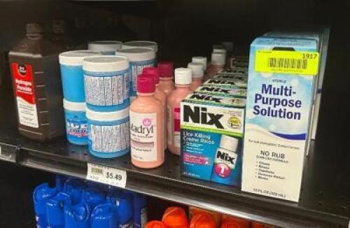 (35) ASSORTED HEALTH PRODUCTS AS SHOWN