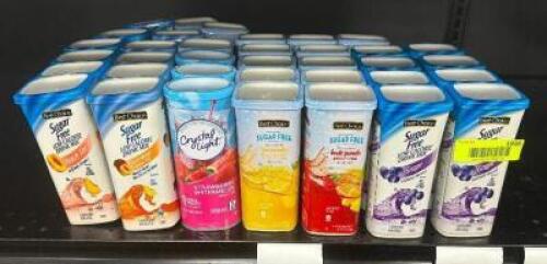 (35) ASSORTED PACKS OF DRINK MIX