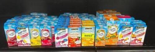 (62) ASSORTED PACKS OF DRINK MIX