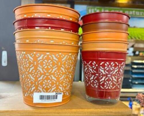 (9)- FLOWER POTS