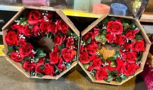 (2)- WREATHS