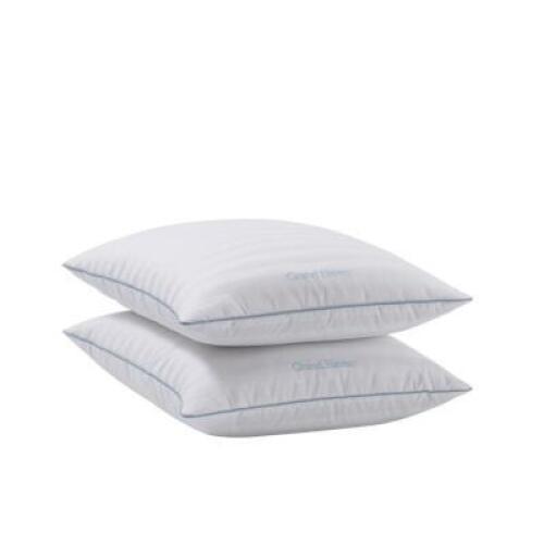DESCRIPTION: (4) DOWN/FEATHER BED PILLOWS BRAND/MODEL: GRAND HAVEN SIZE: STANDARD/QUEEN RETAIL$: $49.99/EA QTY: 4