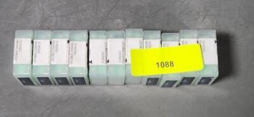 DESCRIPTION: (12) CNGA CERAMIC TURNING INSERTS BRAND/MODEL: NTK CNGA431BQT0220 JP2 RETAIL$: $24.90 PER INSERT QTY: 12