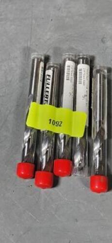 DESCRIPTION: (5) SOLID CARBIDE JOBBER LENGTH DRILL BRAND/MODEL: FULLERTON TOOL 15152 SIZE: 27/64" RETAIL$: $135.07 QTY: 5