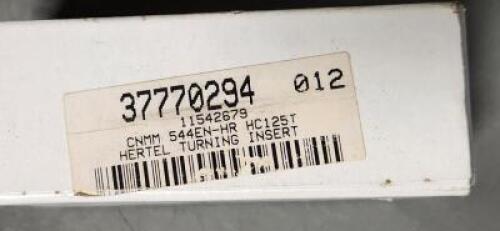 DESCRIPTION: (5) CNMM CARBIDETURNING INSERTS RETAIL$: 12.90 PER INSERT QTY: 5