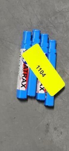 DESCRIPTION: (4) SOLID CARBIDE SQ END MILL BRAND/MODEL: ATRAX 85341188 SIZE: 6mm 20mm LOC RETAIL$: $39.00 QTY: 4